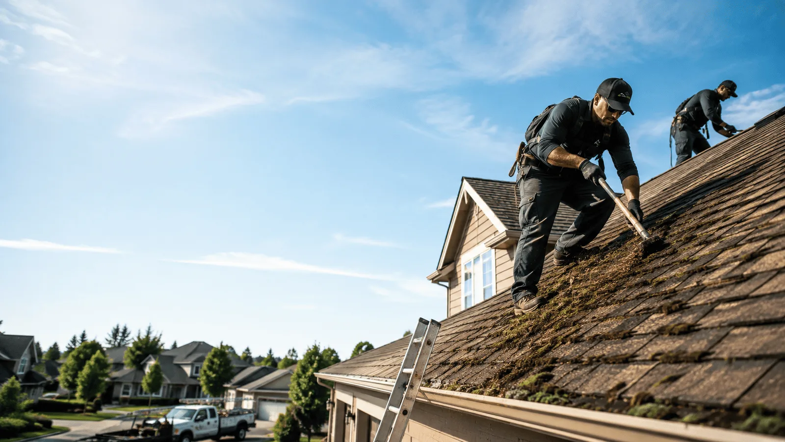 Roof Moss Removal in Turtle Creek, WV near me